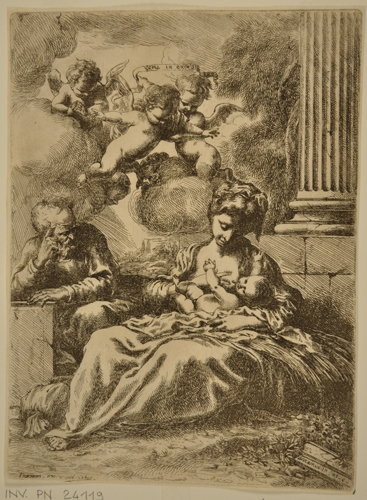 Biscaino Bartolomeo - Vergine che allatta il Bambino